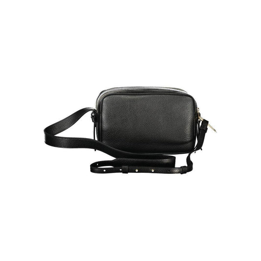 Coccinelle Black Leather Handbag CO-35345
