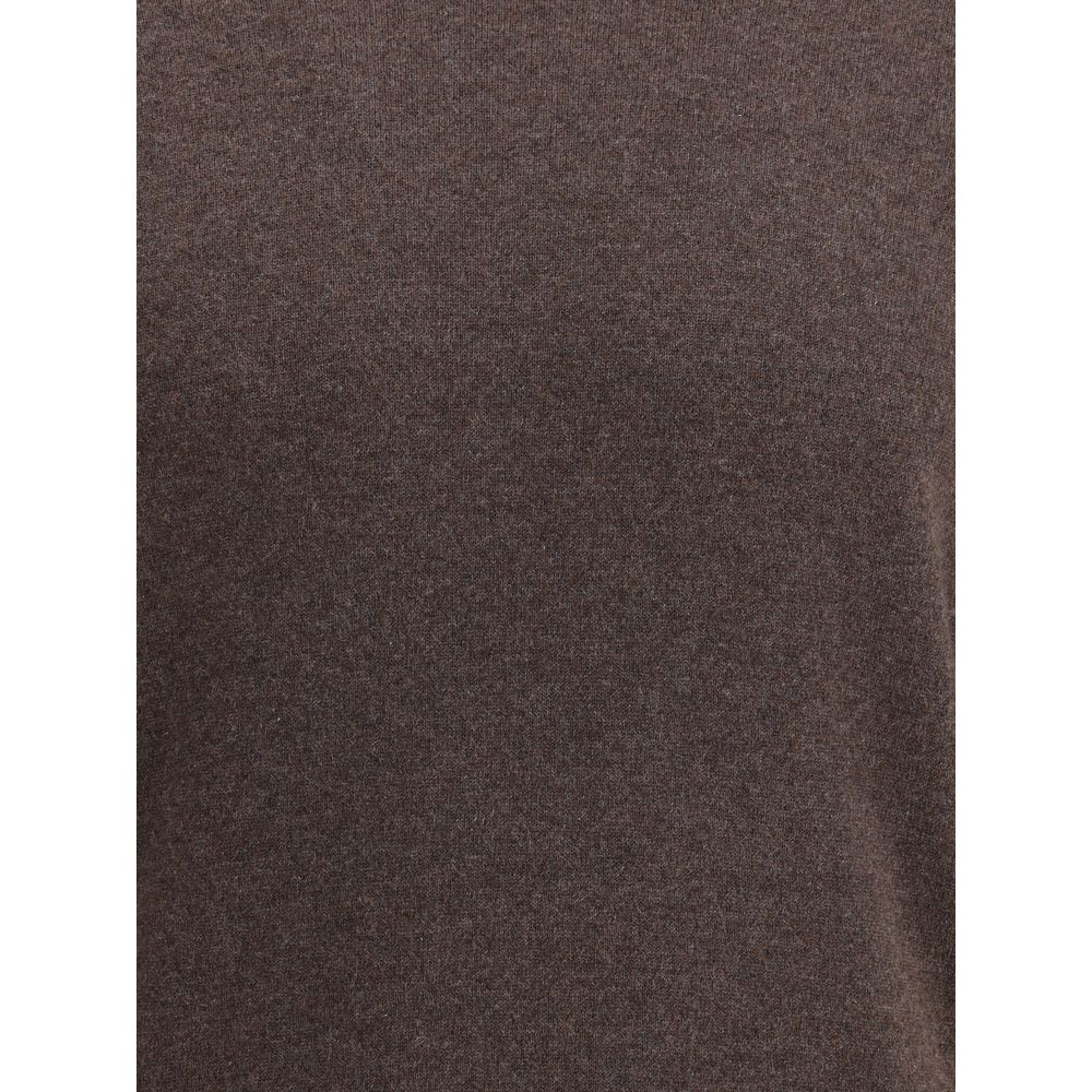 Brunello Cucinelli Brown Cashmere Cashmere Sweater