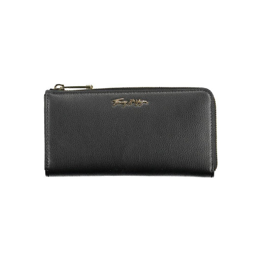 Tommy Hilfiger Black Polyethylene Wallet TO-13711