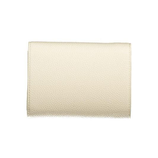 Mario Valentino Beige Polyethylene Wallet VA-36216