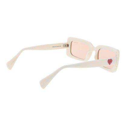 Guess Beige Plastic Sunglasses