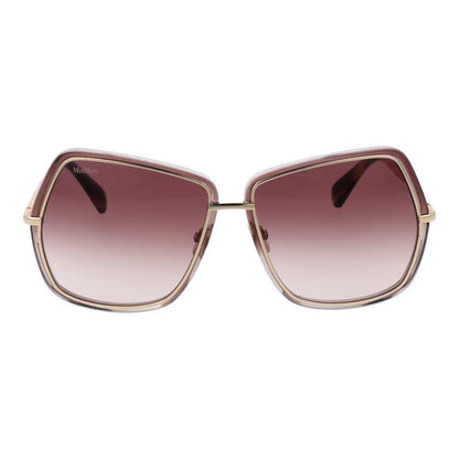 Max Mara Gold Metal Sunglasses