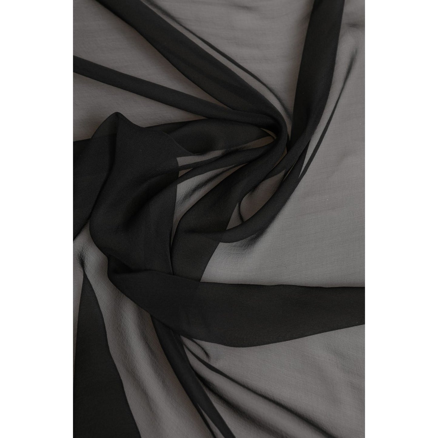 Dolce & Gabbana Gray Black Silk Square Women Foulard Scarf