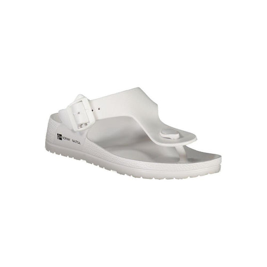 Norway 1963 White Plastic Women Sandal NO-38748-EU39/US9