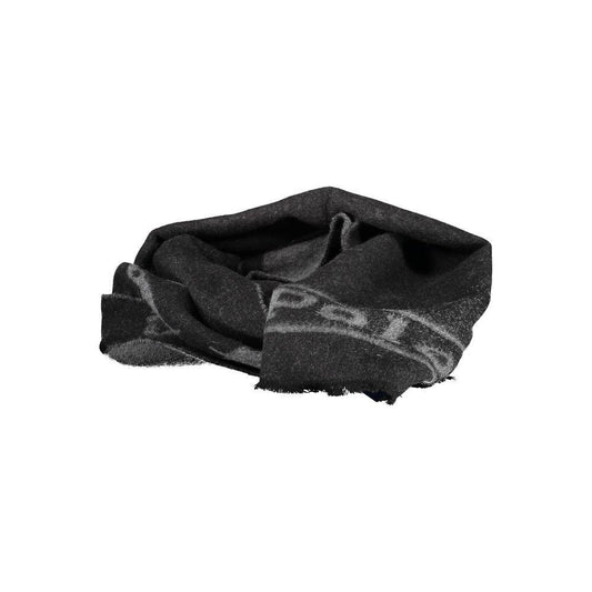 Ralph Lauren Black Nylon Scarf RA-14259