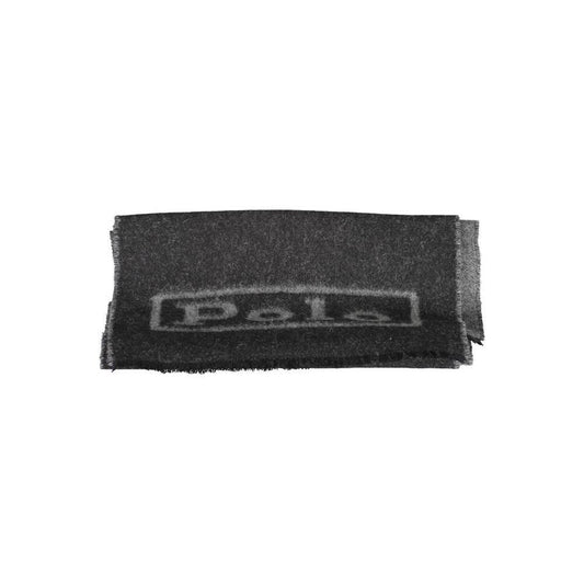 Ralph Lauren Black Nylon Scarf RA-14259