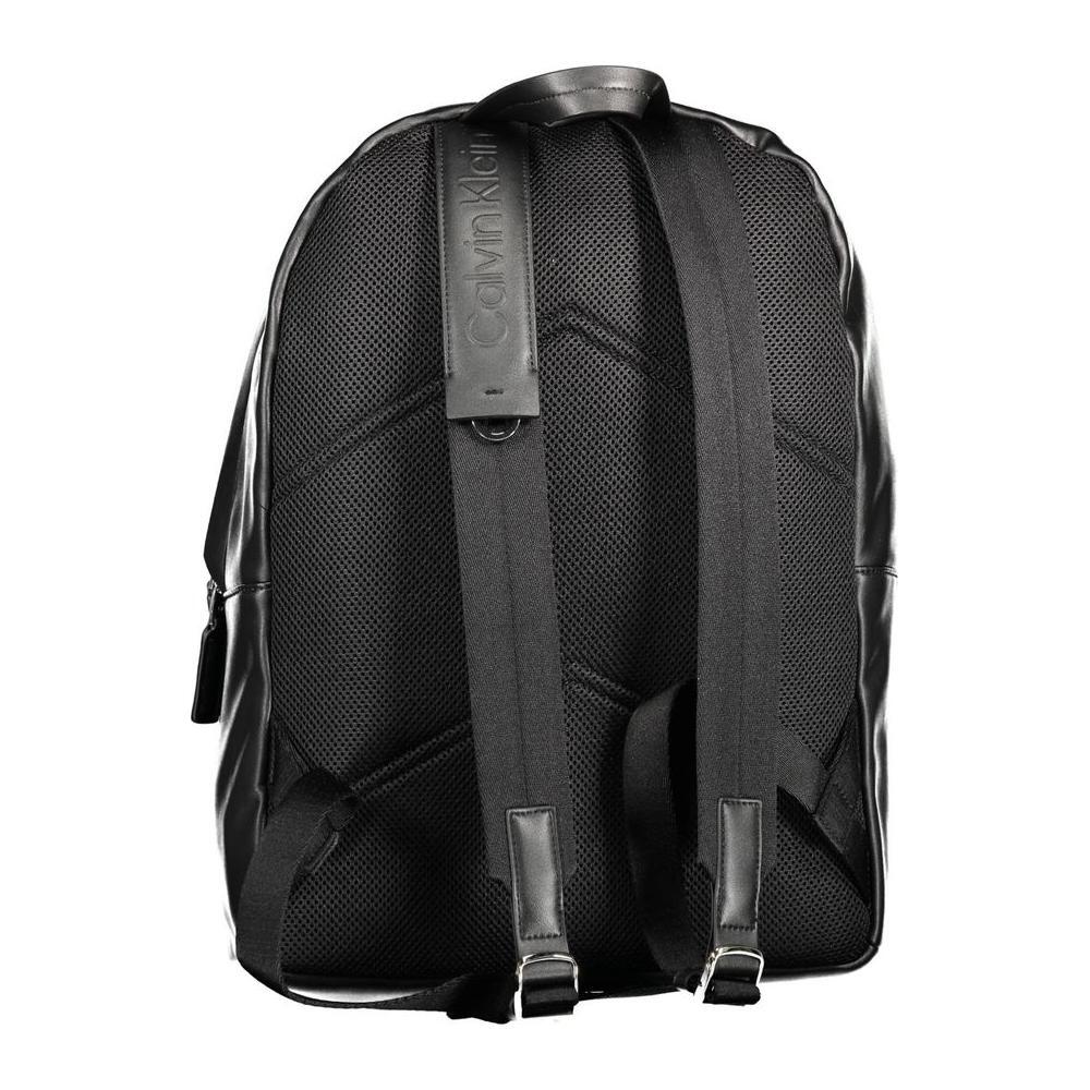 Calvin Klein Black Polyester Backpack