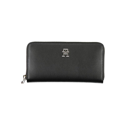 Tommy Hilfiger Black Polyester Wallet TO-27152
