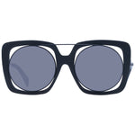 Yohji Yamamoto Black Unisex Sunglass