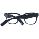 Yohji Yamamoto Gray Unisex Glasses Frame in full-rim square style with grey acetate frame, demo lenses, and branded soft case included.