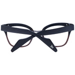 Yohji Yamamoto Blue Unisex Glasses Frame in acetate with full-rim butterfly style, featuring 49mm demo lenses and 140mm temples.
