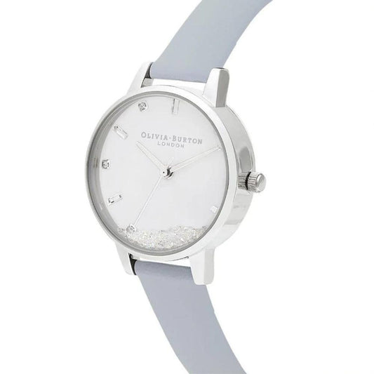 Olivia Burton Blue Artificial Leather Watch OBOB16SG07AC
