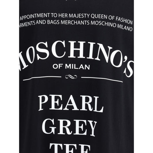 Moschino Black Cotton T-Shirt