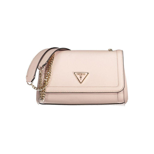 Guess Jeans Pink Polyethylene Handbag GU-30170