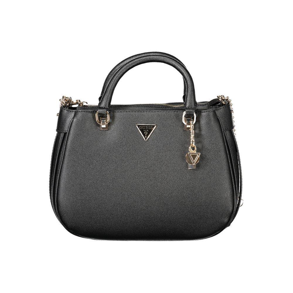 Front view with bag zipped and handles upright.