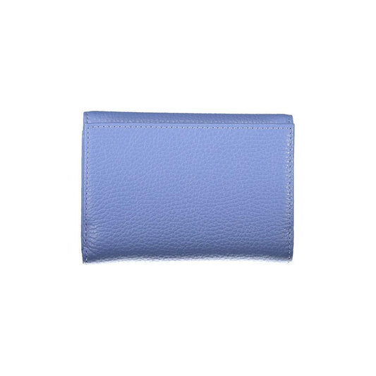 Coccinelle Blue Leather Wallet CO-34875