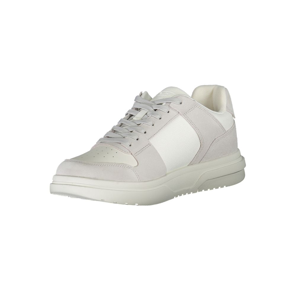 Tommy Hilfiger White Polyurethane Men Sneaker 1728,67403481248,Athletic - Sneakers - Shoes,EU40/US7,EU41/US8,EU42/US9,EU43/US10,EU44/US11,EU45/US12,Men,New with tags,Shoes,Sneakers - Shoes,Tommy Hilfiger,White