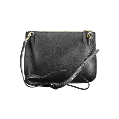 Ralph Lauren Black Leather Women Handbag