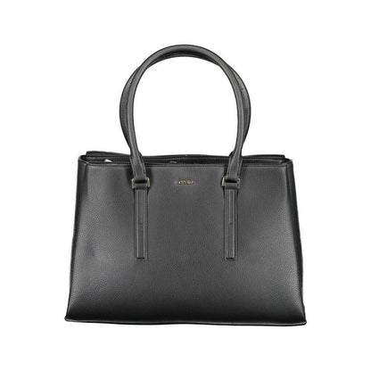 Calvin Klein Black Polyester Handbag