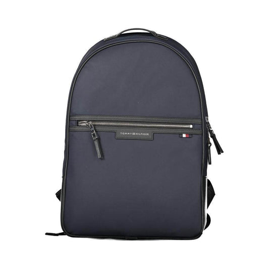 Tommy Hilfiger Blue Polyester Backpack TO-26081