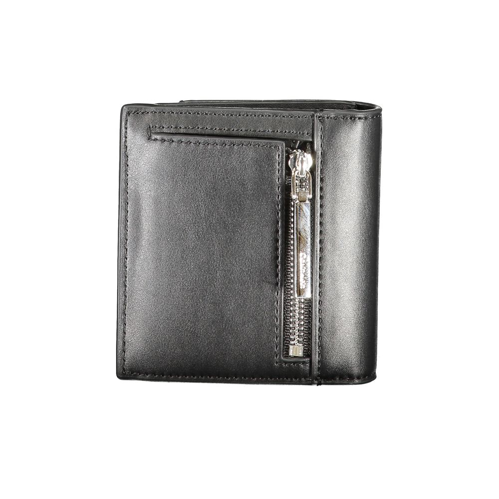 Calvin Klein Black Polyurethane Women Wallet