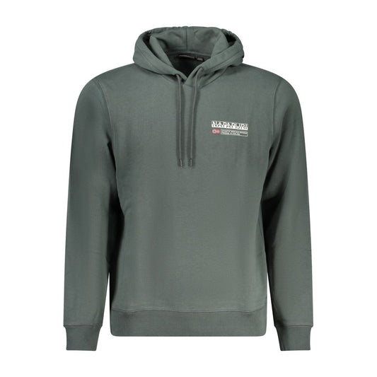 Napapijri Green Cotton Men Sweater