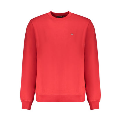 Napapijri Red Organic Cotton Men Sweater