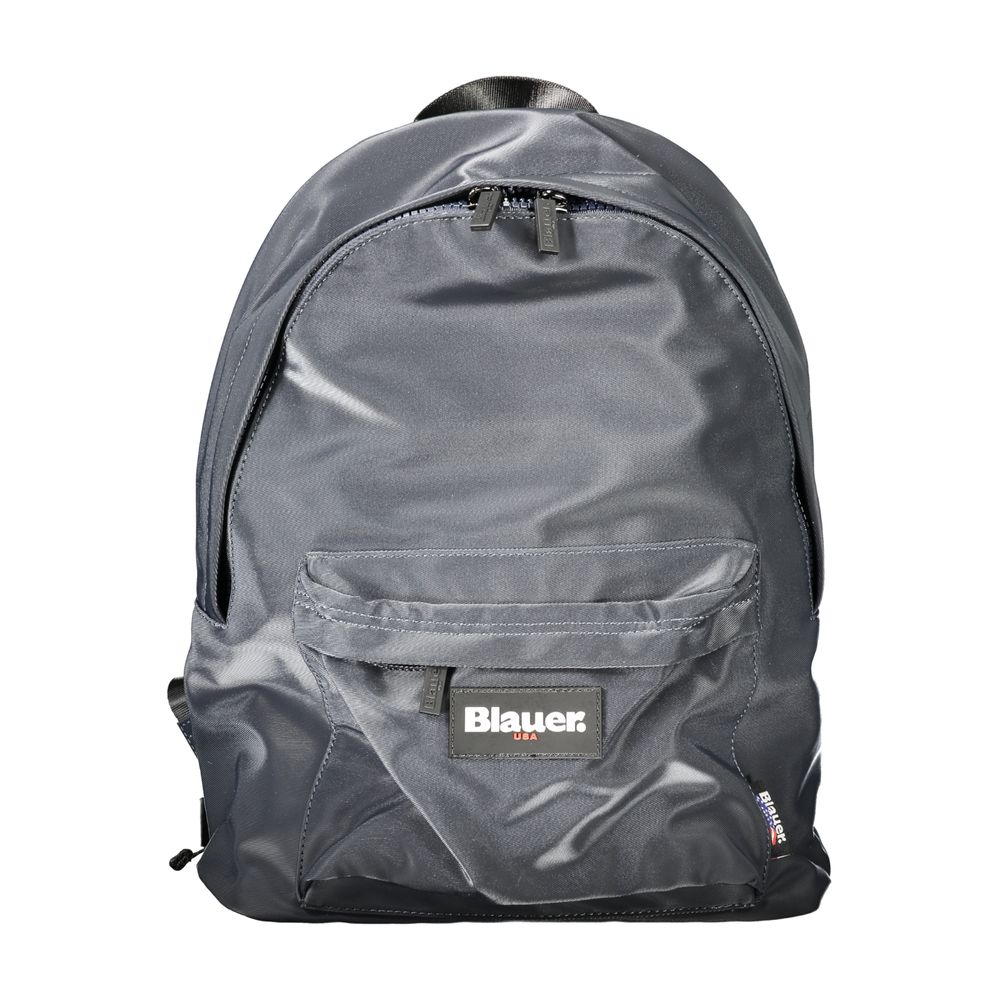 Front view with bag zipped and handles upright.