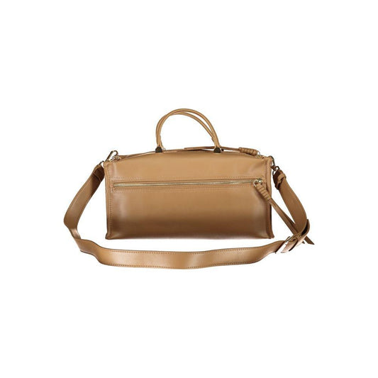Mario Valentino Beige Polyethylene Handbag VA-34695