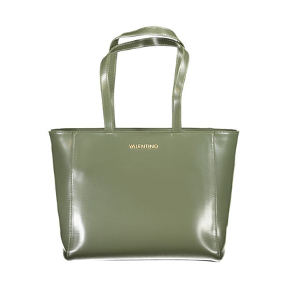 Mario Valentino Green Polyethylene Handbag