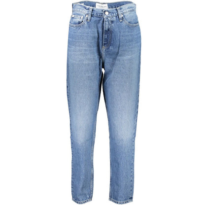 Calvin Klein Blue Cotton Women's Jeans