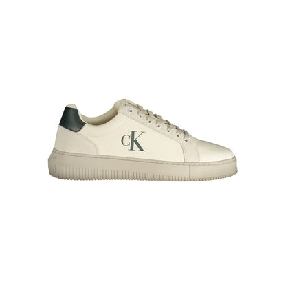 Calvin Klein White Polyurethane Men Sneaker 1728,67403481248,Athletic - Sneakers - Shoes,Calvin Klein,EU44/US11,Men,New with tags,Shoes,Sneakers - Shoes,White