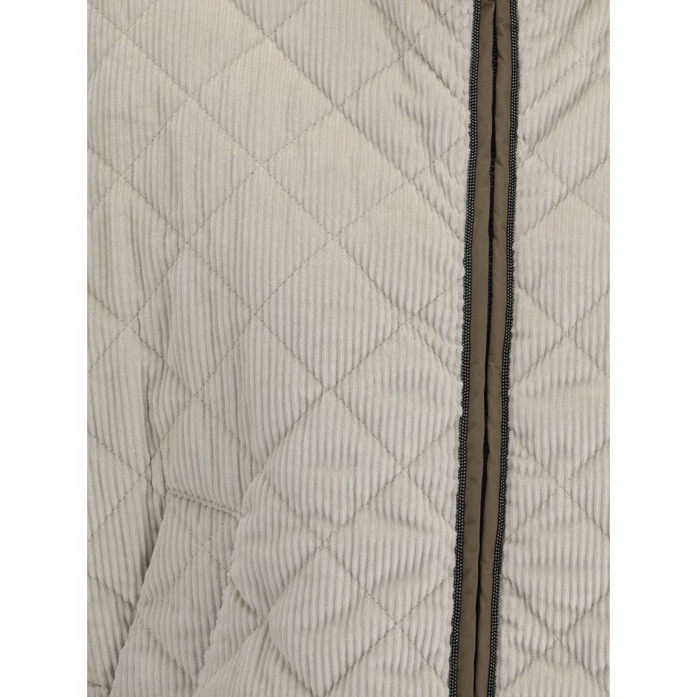 Brunello Cucinelli Corduroy quilted Jacket BR-MB0237730PC5782-IT44 | L