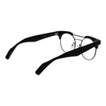 Yohji Yamamoto Black Women Glasses Frame, round full-rim, plastic material, black frame, size 49-19-148, with branded soft case.
