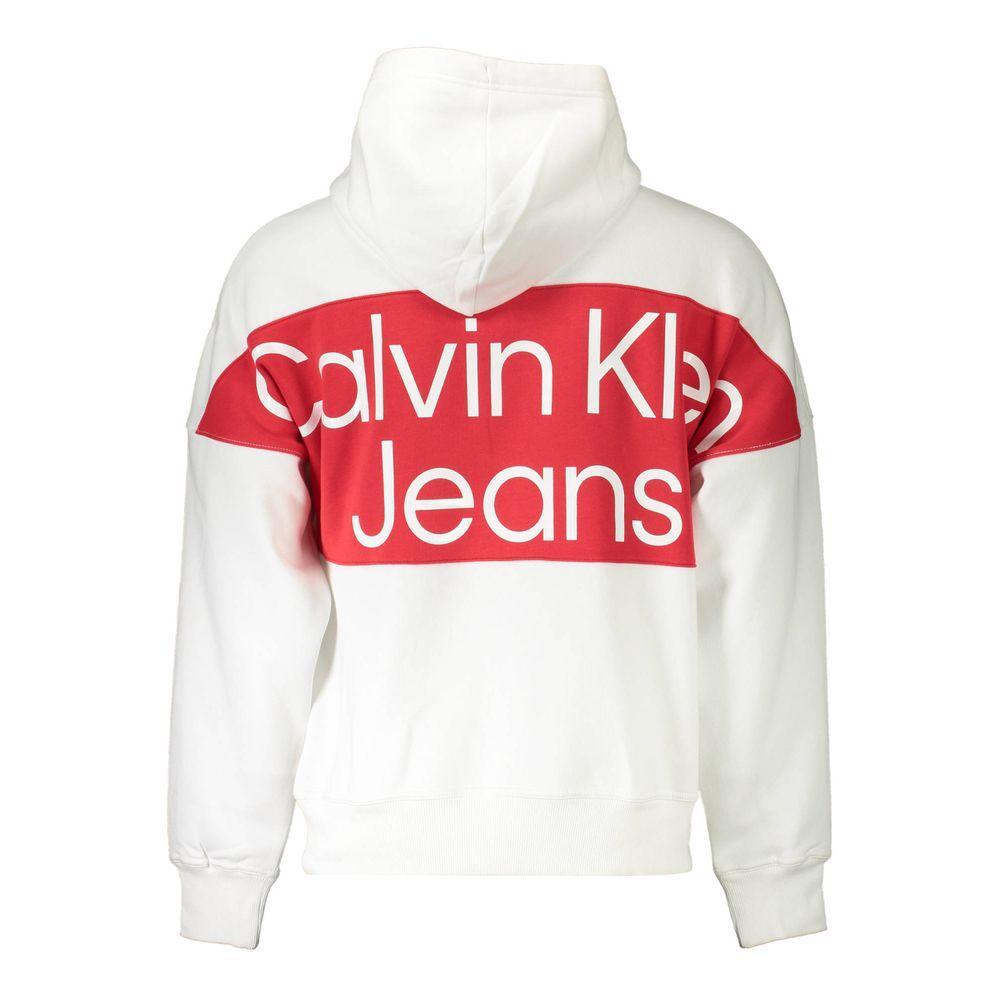 Calvin Klein White Cotton Sweater
