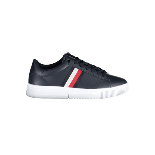 Tommy Hilfiger Blue Polyester Sneaker