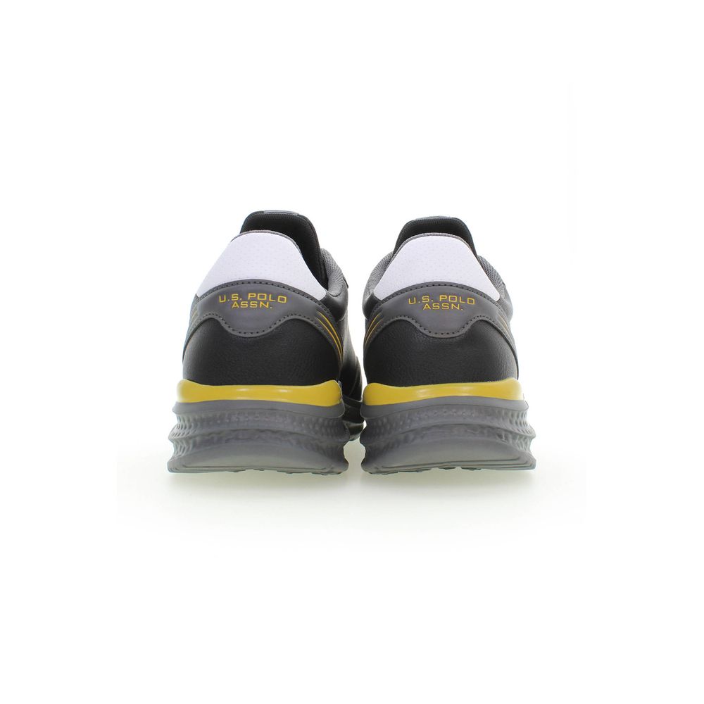 U.S. POLO ASSN. Black Polyester Men's Sneaker