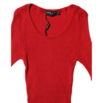 Dolce & Gabbana Red Round Neck Short Sleeves Pullover Top TSH90679-42