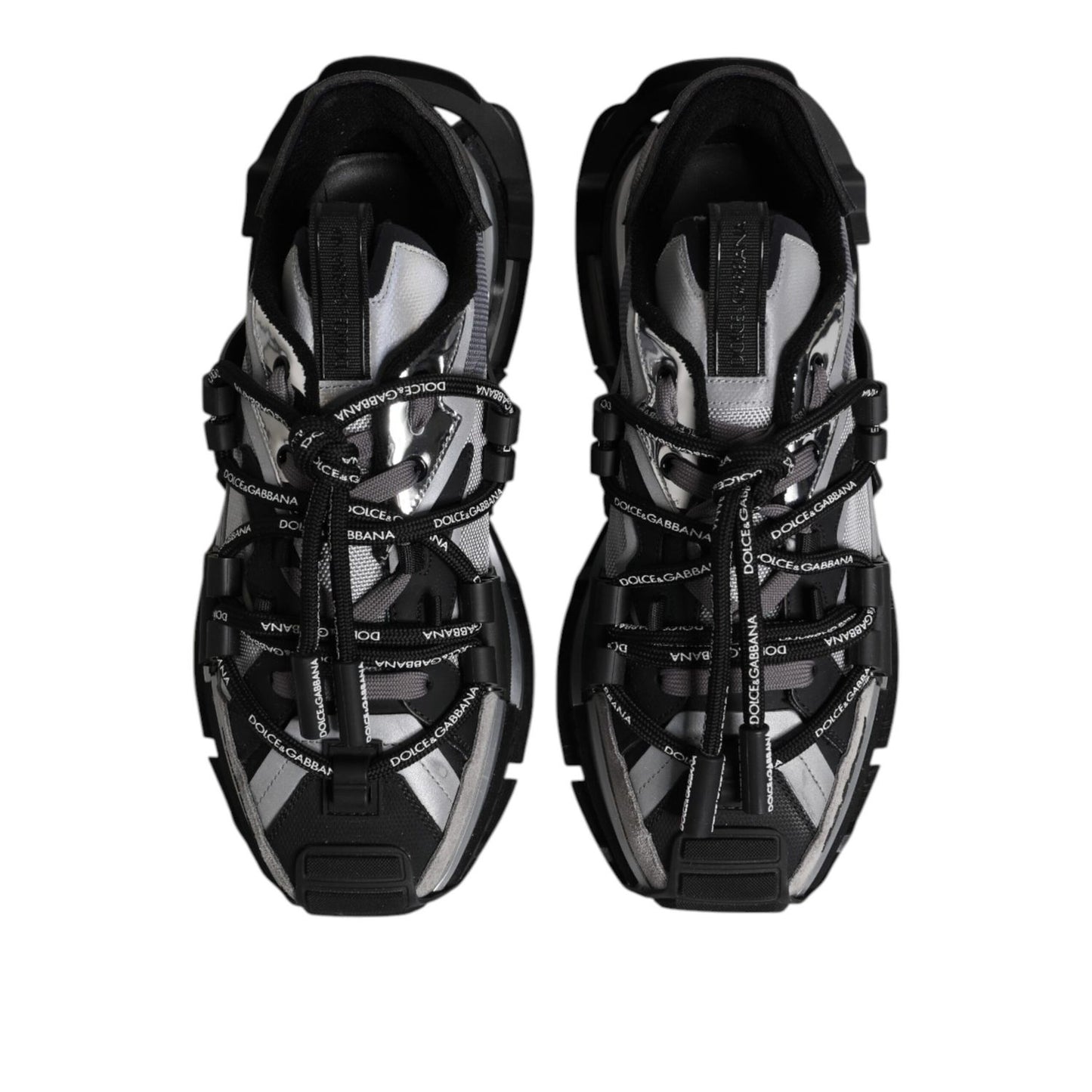 Dolce & Gabbana Multicolor Panelled Space Sneakers Shoes