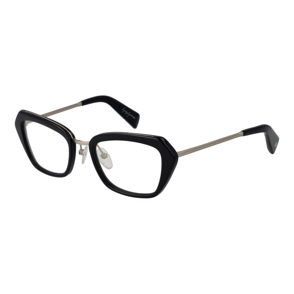 Yohji Yamamoto Blue Unisex Glasses Frame in acetate with full-rim style and demo lenses.