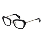 Yohji Yamamoto Blue Unisex Glasses Frame in acetate with full-rim style and demo lenses.