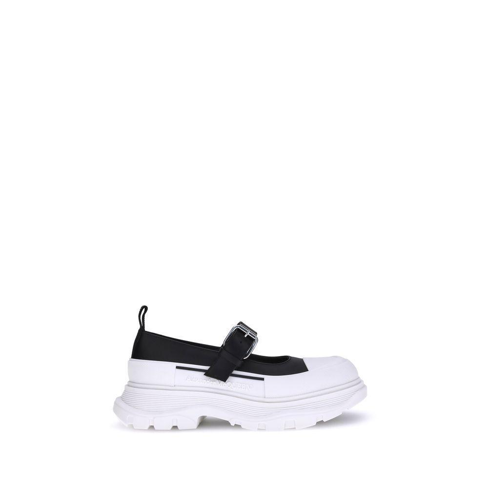 Alexander McQueen Leather and rubber Sneakers AL-839638WIAGY1021-EU38/US8