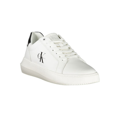 Calvin Klein Bianco Polyurethane Men Sneaker 1728,67403481248,Athletic - Sneakers - Shoes,Calvin Klein,EU40/US7,EU43/US10,EU44/US11,EU45/US12,Men,New with tags,Shoes,Sneakers - Shoes,White