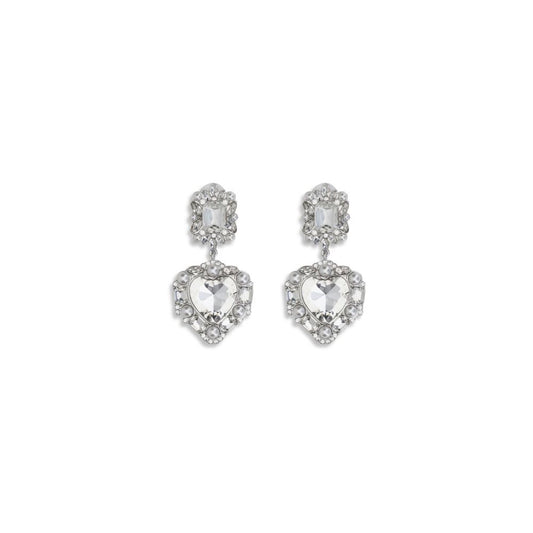 Self-Portrait Silver Metal Earrings