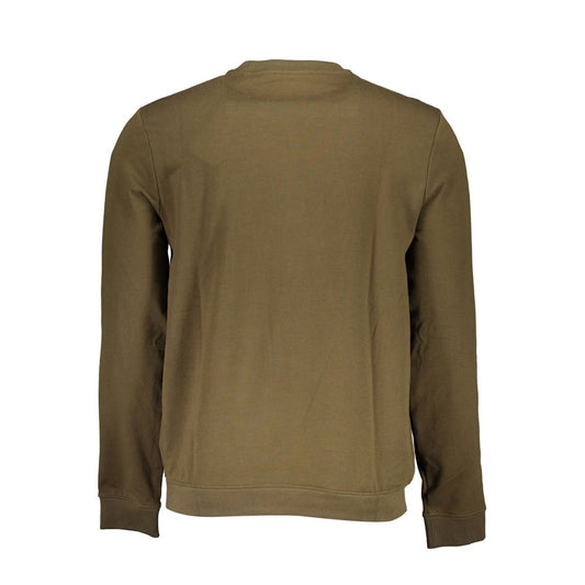 Guess Jeans Green Cotton Men Sweater