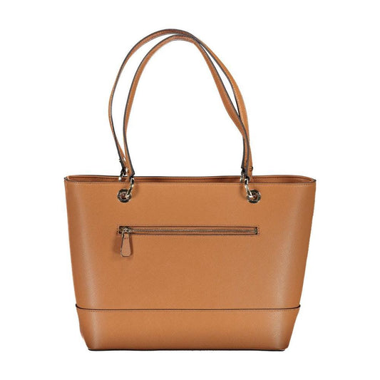 Guess Jeans Brown Polyethylene Handbag GU-15814