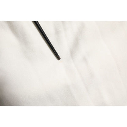 Dolce & Gabbana White Cotton Cargo Bermuda Sweatshorts Shorts