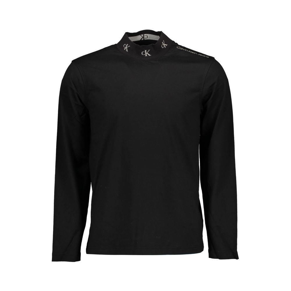 Calvin Klein Black Cotton T-Shirt CA-18035-XXL