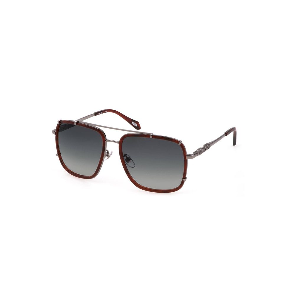 Just Cavalli Brown Metal Sunglass