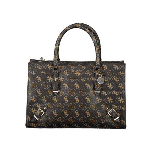 Guess Jeans Brown Polyethylene Handbag GU-21528